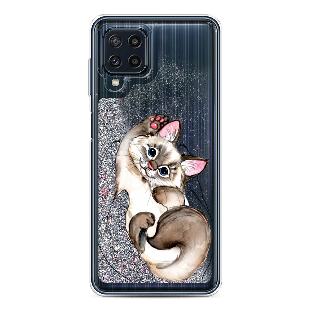 

Чехол Awog на Samsung Galaxy M32 / Самсунг M32 "Котенок в ладошках", Разноцветный, 2103591-1