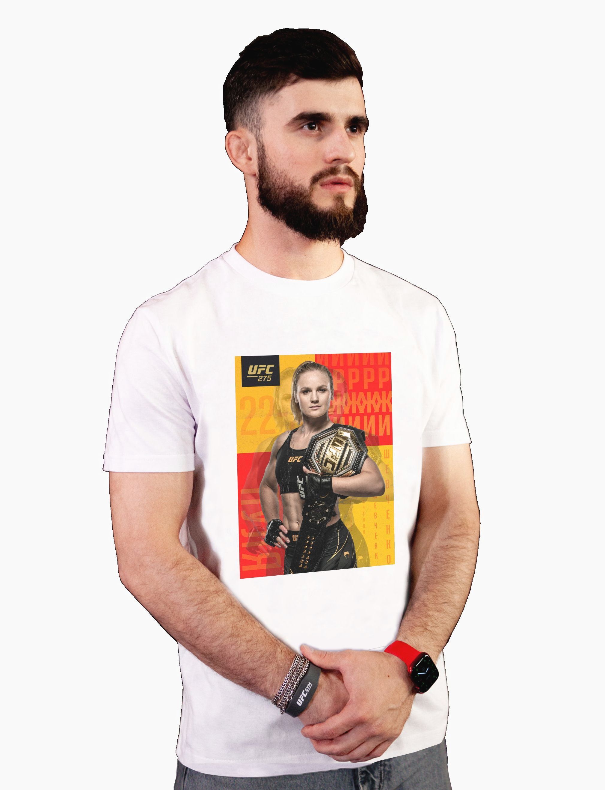 

Футболка мужская UFC UFCTSEVEWH001132P белая M, Белый, UFCTSEVEWH001132P