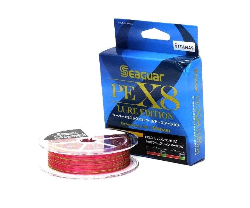 Seaguar Леска плетеная (шнур) SEAGUAR PE X8 LURE EDITION (SX8LE150-12  (150 м 0,185мм) )