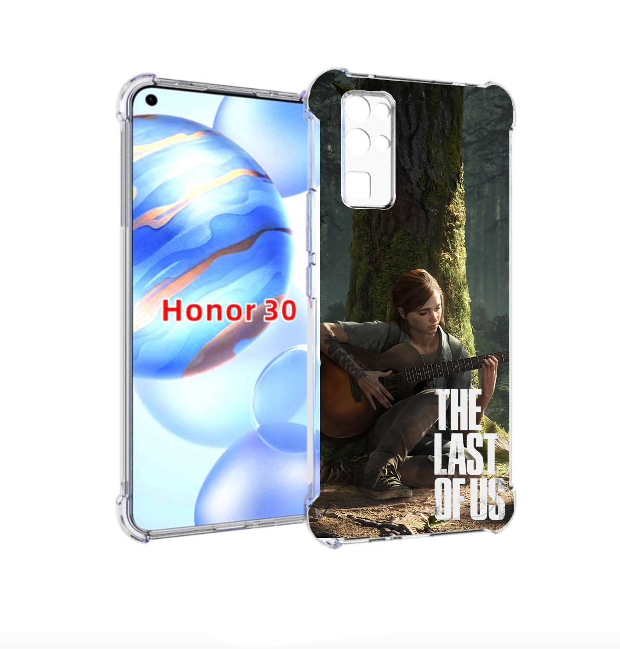 Чехол бампер MyPads The Last of Us Part II для Honor 30 (BMH-AN1