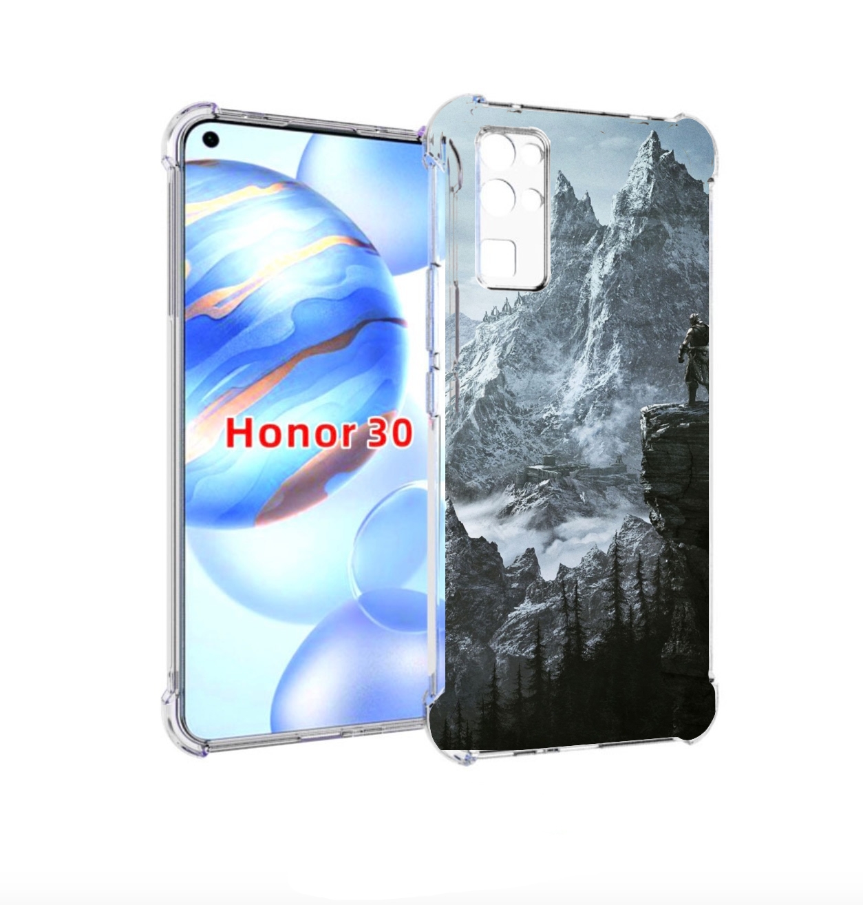 

Чехол бампер MyPads The Elder Scrolls V Skyrim для Honor 30 (BMH, Прозрачный, Tocco