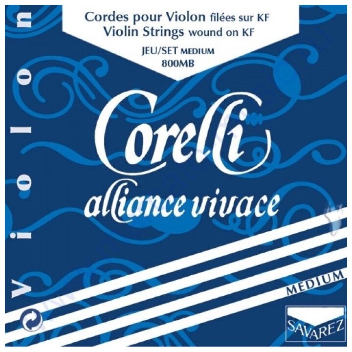 

Savarez 800mb Medium Corelli Alliance Vivage - струны для скрипки