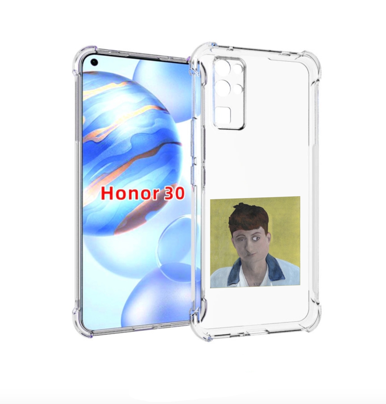 

Чехол бампер MyPads Stay Ugly Boulevard Depo для Honor 30 (BMH-A, Прозрачный, Tocco