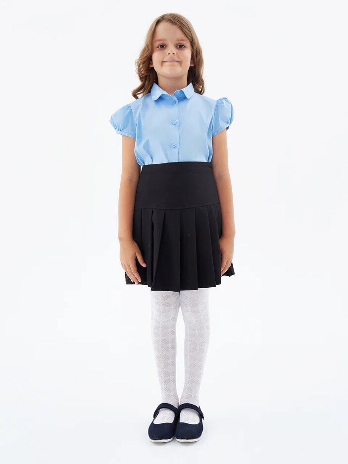 Блуза OVS для девочек, голубая, 14-15 лет, 1815286