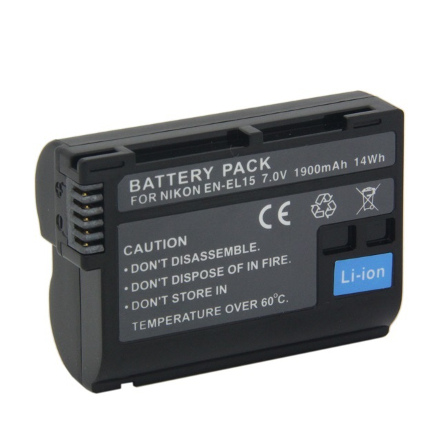 

Аккумулятор Jinnet EN-EL15 для Nikon 1900 mAh, EN-EL15
