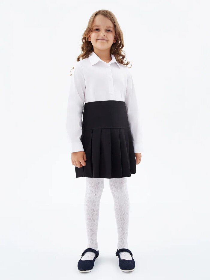Блуза OVS для девочек, белая, 10-11 лет, 1815335
