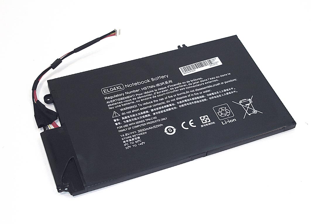 

Аккумулятор для ноутбука OEM HP Envy TouchSmart 4 EL04XL 14.8V