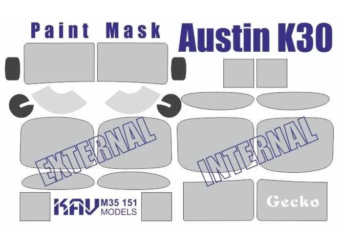 

Окрасочная маска KAV models 1/35 на Austin K30 Gecko M35 151