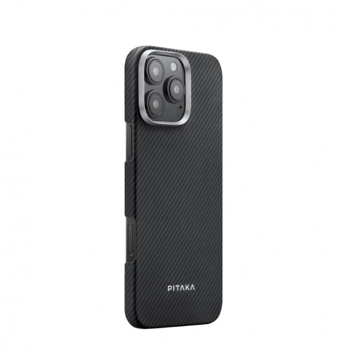 Чехол Pitaka Ultra-Slim Case для iPhone 16 Pro BlackGrey (KI1601PA)