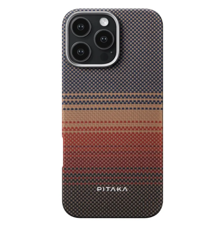 Чехол Pitaka Tactile Woven Case для iPhone 16 Pro Max Sunset KI1601SUM 8990₽