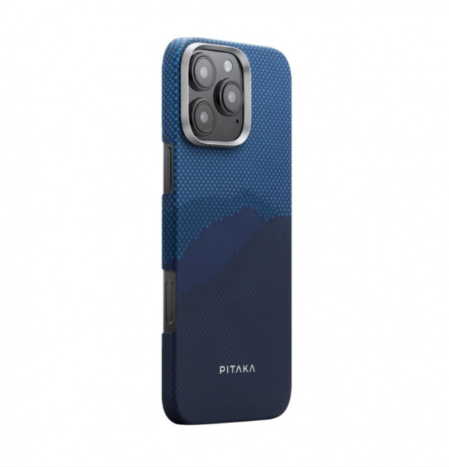 Чехол Pitaka StarPeak Tactile Woven case для iPhone 16 Pro Over The Horizon