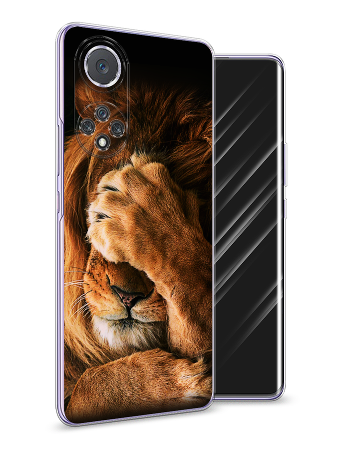 

Чехол Awog на Huawei Nova 9 "Львиный стыд", Коричневый;черный, 6106150-1