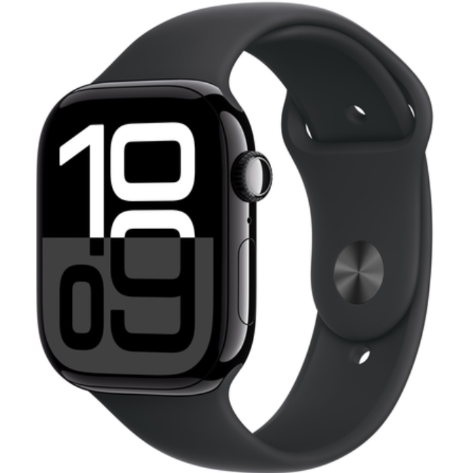 Умные часы Apple Watch Series 10 46 мм черный глянец 100071401625