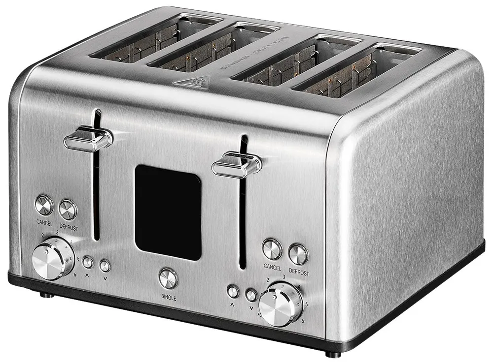 

Тостер Monsher MT 501 Acier серебристый, MT 501 Acier