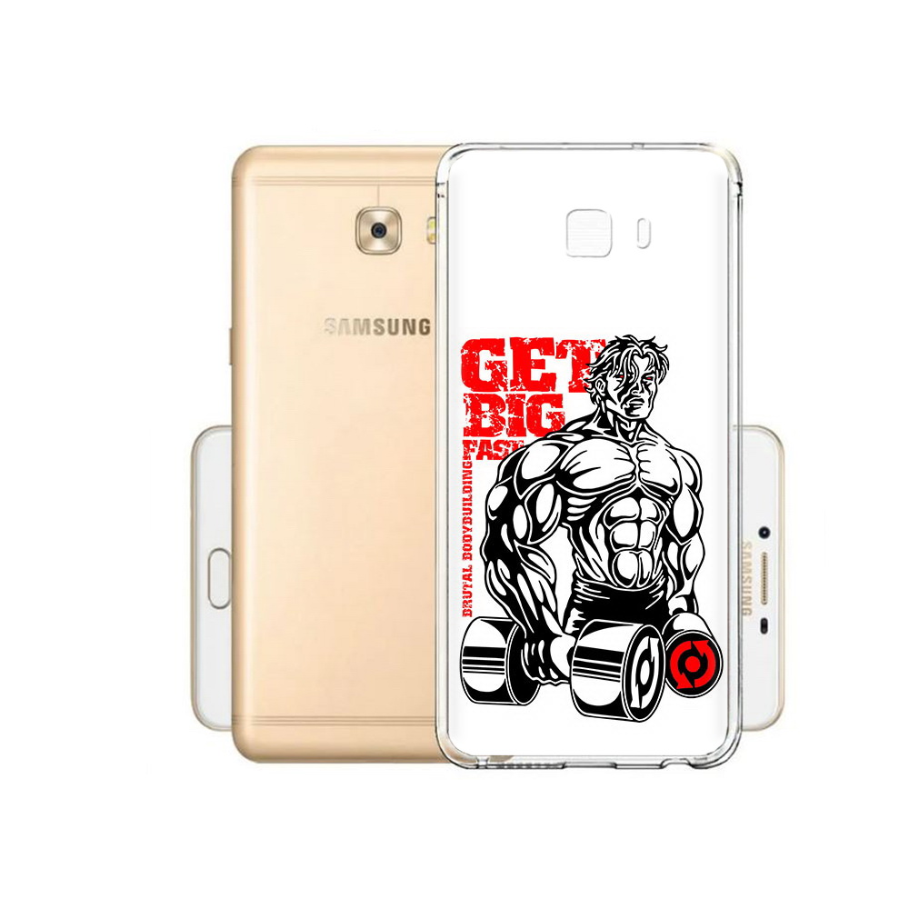 

Чехол MyPads Tocco для Samsung Galaxy C9 Pro накаченное тело, Прозрачный, Tocco