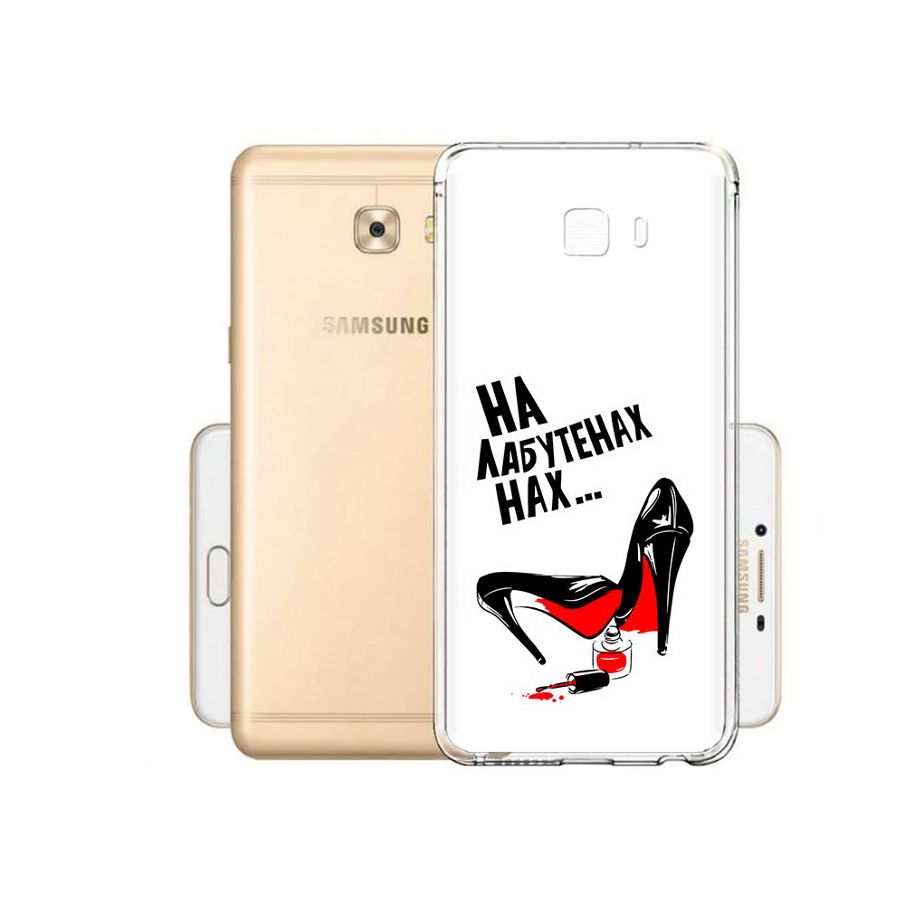 Чехол MyPads Tocco для Samsung Galaxy C9 Pro на лабутенах
