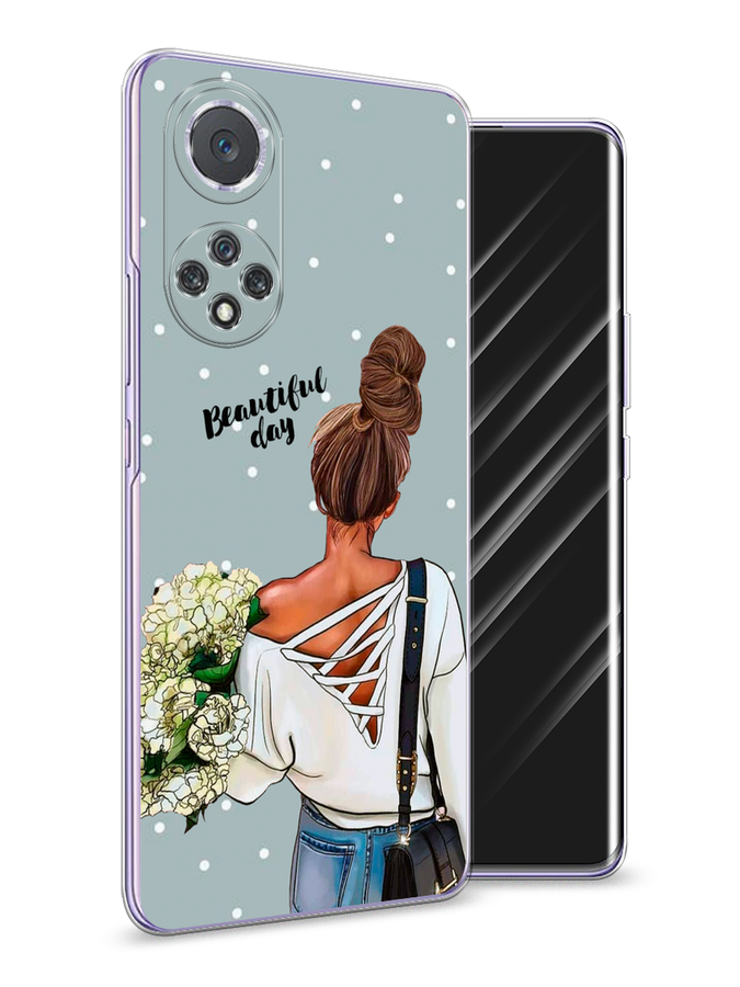 

Чехол Awog на Huawei Nova 9 "Beautiful day", Голубой;коричневый;бежевый, 6106150-6