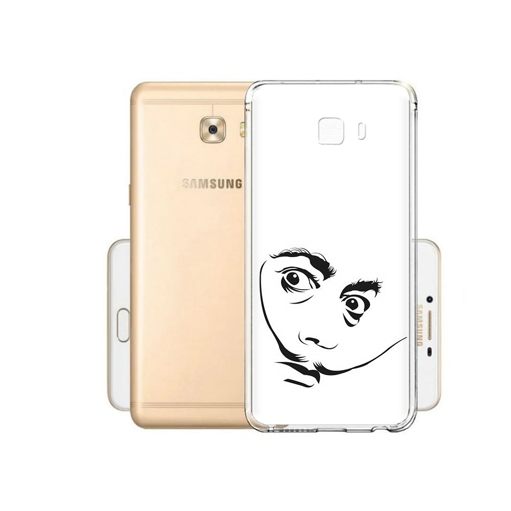 

Чехол MyPads Tocco для Samsung Galaxy C9 Pro мужчина с длинными усами, Прозрачный, Tocco