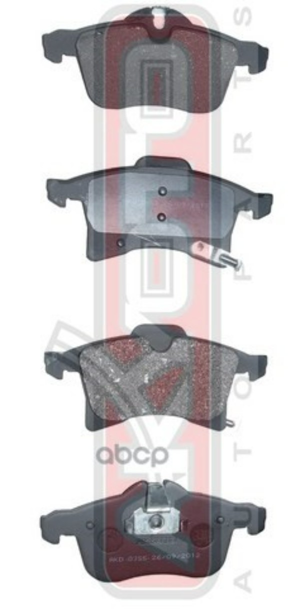 

Тормозные колодки Akyoto передние дисковые AKD0355