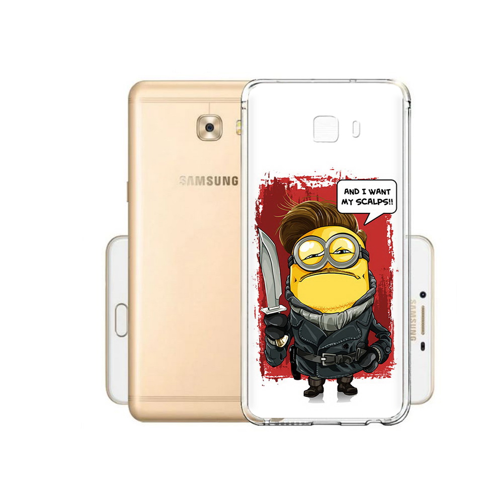 

Чехол MyPads Tocco для Samsung Galaxy C9 Pro миньон убийца, Прозрачный, Tocco