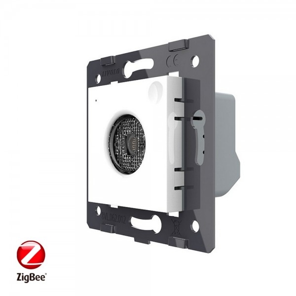 

Датчик шума и освещенности ZigBee Livolo, цвет белый (механизм) VL-FCJZ-2WP Ливолотач