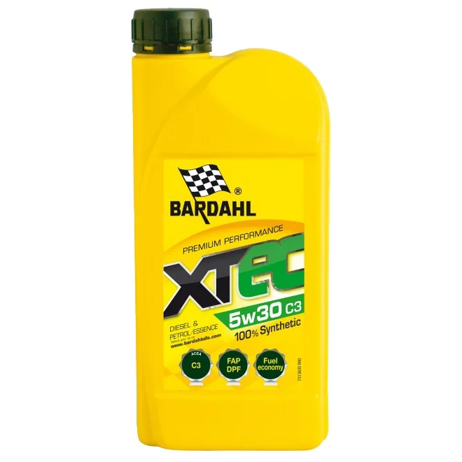 Моторное масло BARDAHL XTEC API SN RC/ILSAC GF-5 синтетическое 5W30 5л