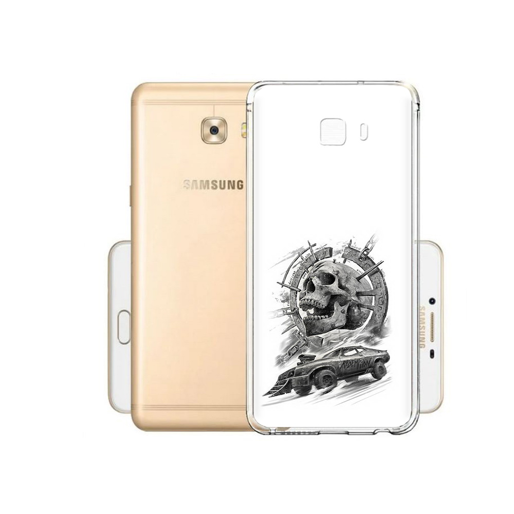 Чехол MyPads Tocco для Samsung Galaxy C9 Pro мед макс