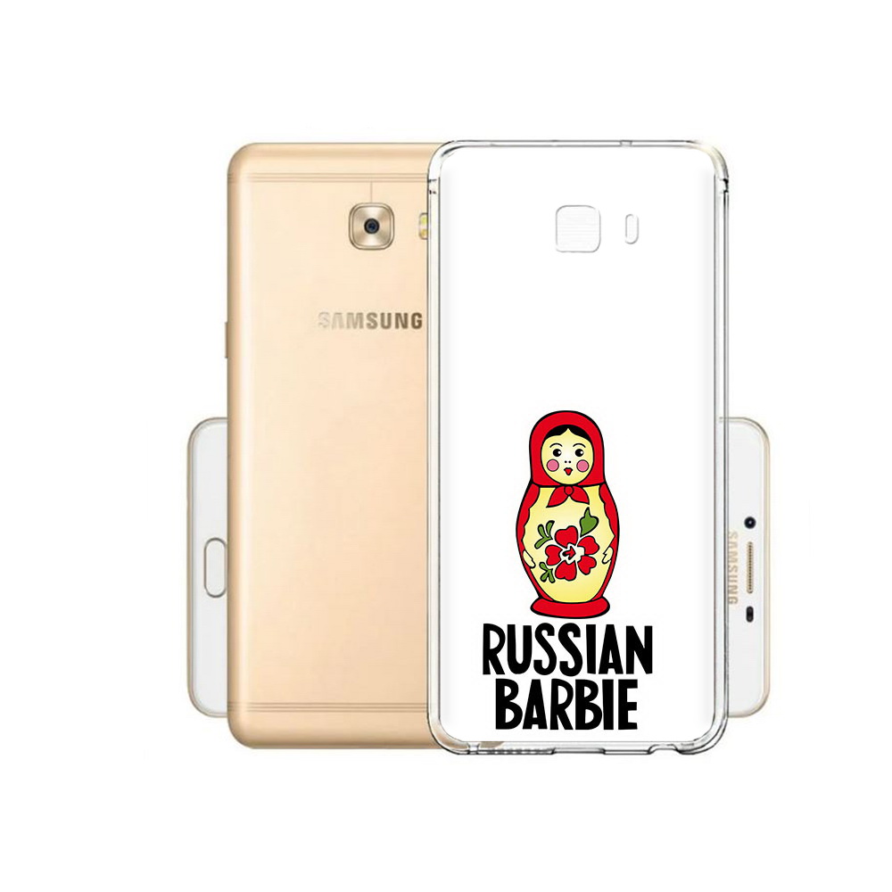 

Чехол MyPads Tocco для Samsung Galaxy C9 Pro матрешка, Прозрачный, Tocco