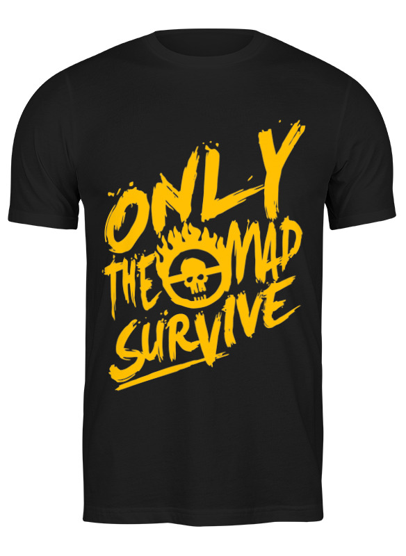 

Футболка мужская Printio Only the mad survive (mad max) черная 3XL, Черный, Only the mad survive (mad max)