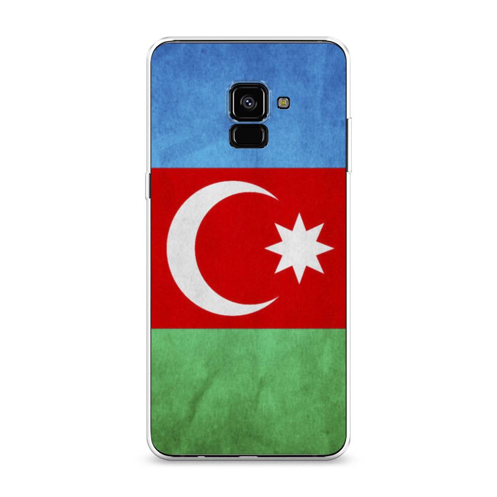 

Чехол Awog на Samsung Galaxy A8 + "Флаг Азербайджана", Синий;красный;зеленый, 25550-5