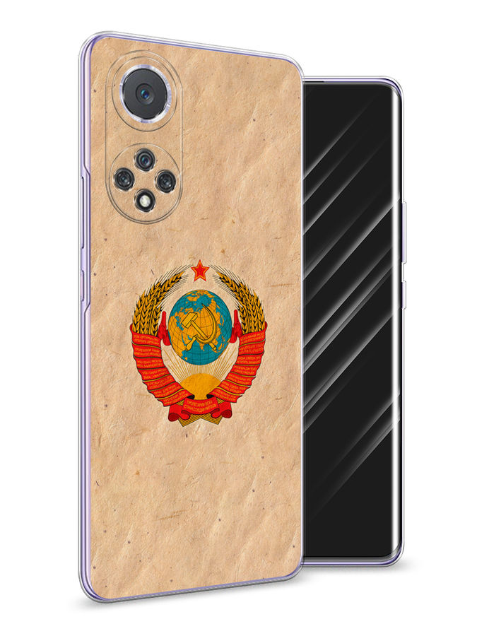 

Чехол Awog на Huawei Nova 9 "Союз пролетариев", Бежевый;красный, 6106150-10