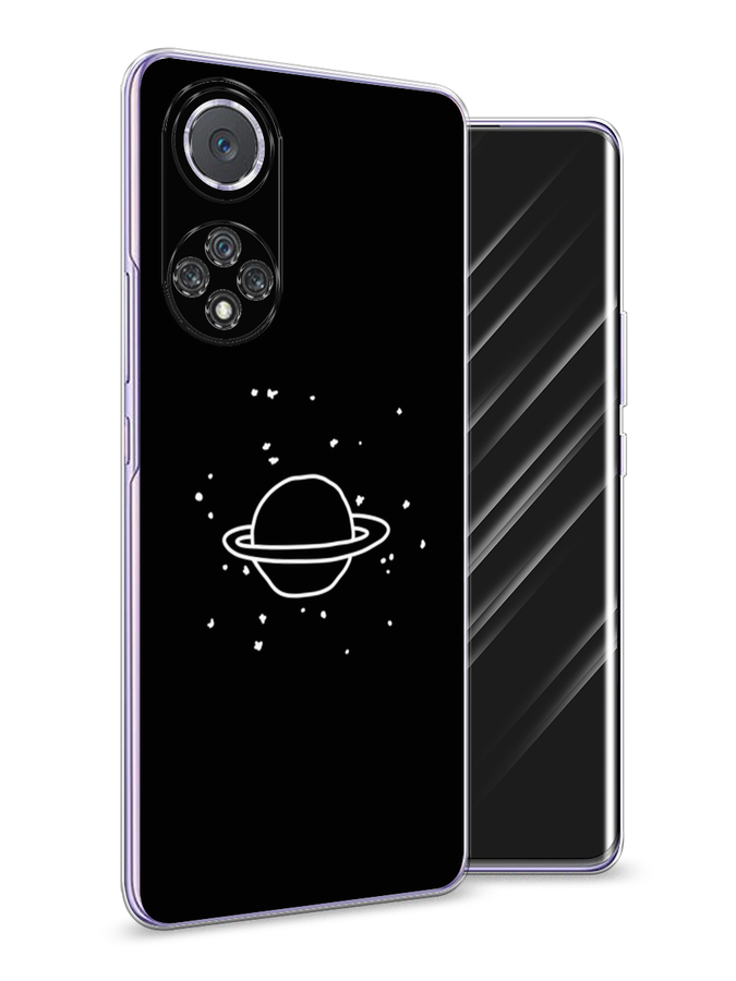

Чехол Awog на Huawei Nova 9 "Дудл Юпитера", Белый;черный, 6106150-4