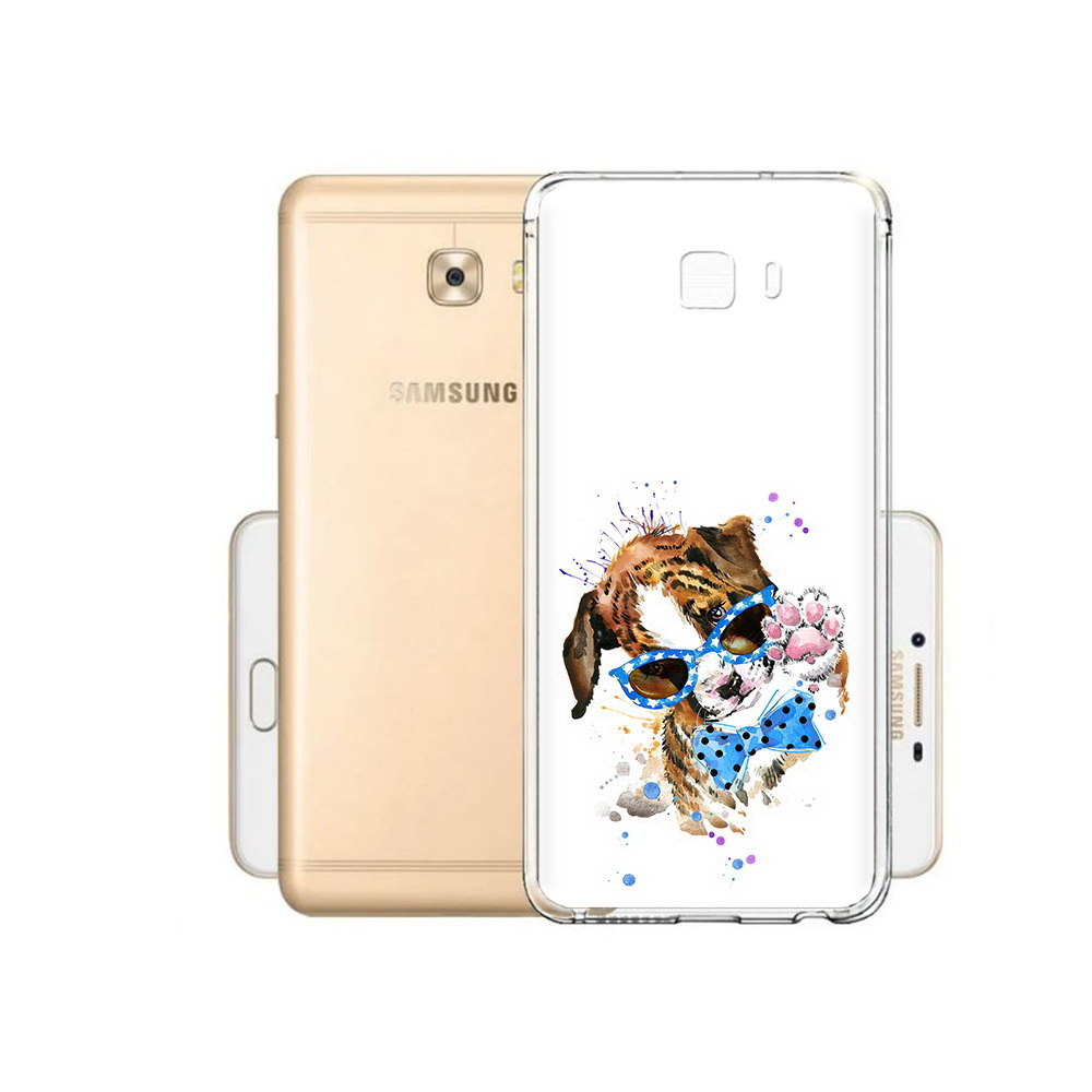 

Чехол MyPads Tocco для Samsung Galaxy C9 Pro лапочка, Прозрачный, Tocco