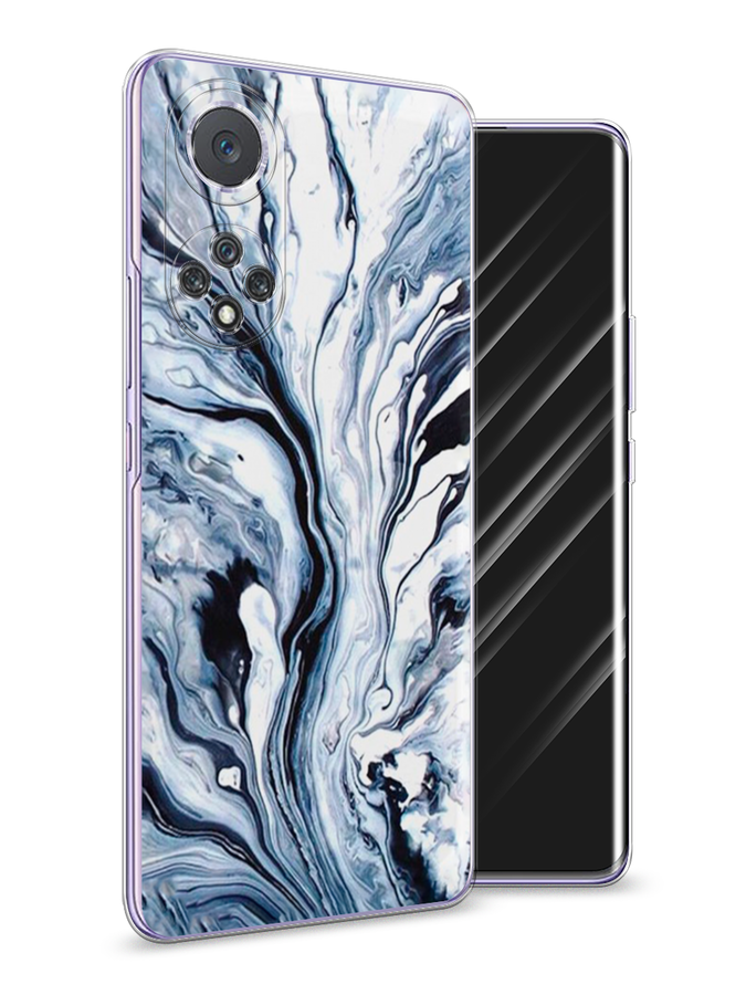 

Чехол Awog на Huawei Nova 9 "Голубой минерал мрамор", 6106150-3