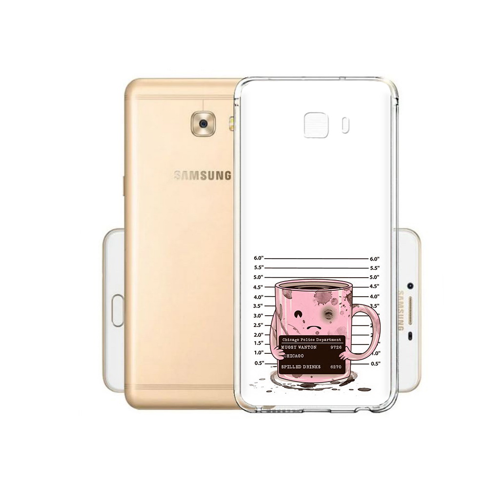 

Чехол MyPads Tocco для Samsung Galaxy C9 Pro кружка, Прозрачный, Tocco