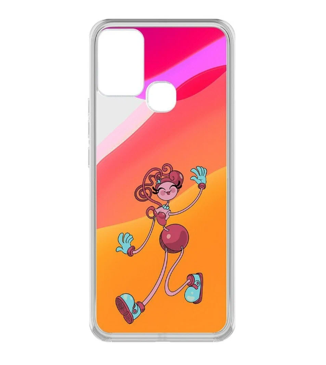 

Чехол-накладка Krutoff Clear Case Хаги Ваги - Мама Длинные Ноги для INFINIX Hot 10 Lite, Разноцветный