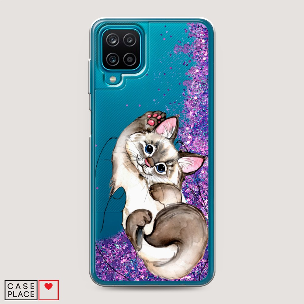 

Чехол Awog на Samsung Galaxy M12 / Самсунг M12 "Котенок в ладошках", Разноцветный, 2102692-1