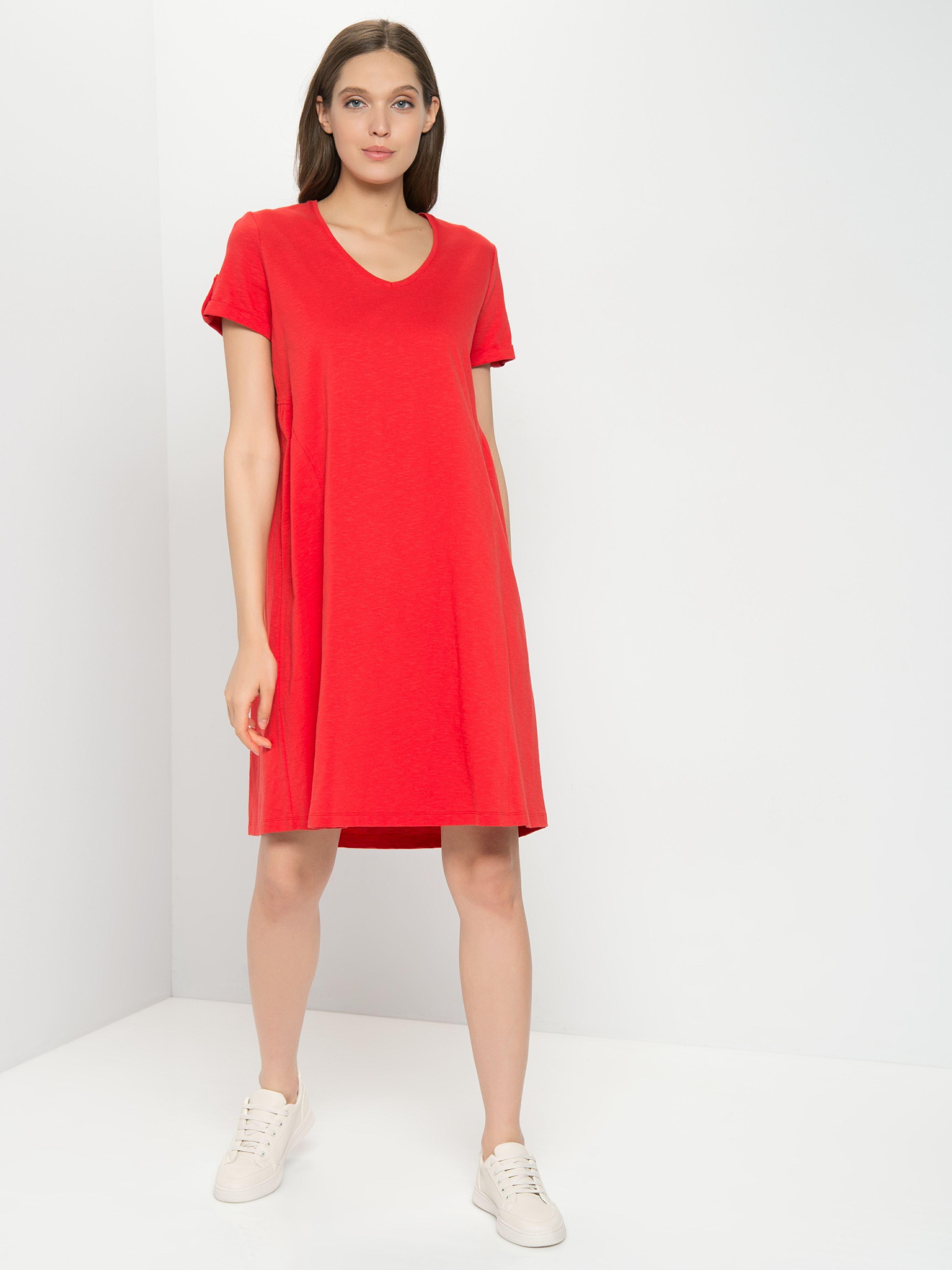 

Платье женское Gerry Weber 685078-44145-60691 красное 38, 685078-44145-60691
