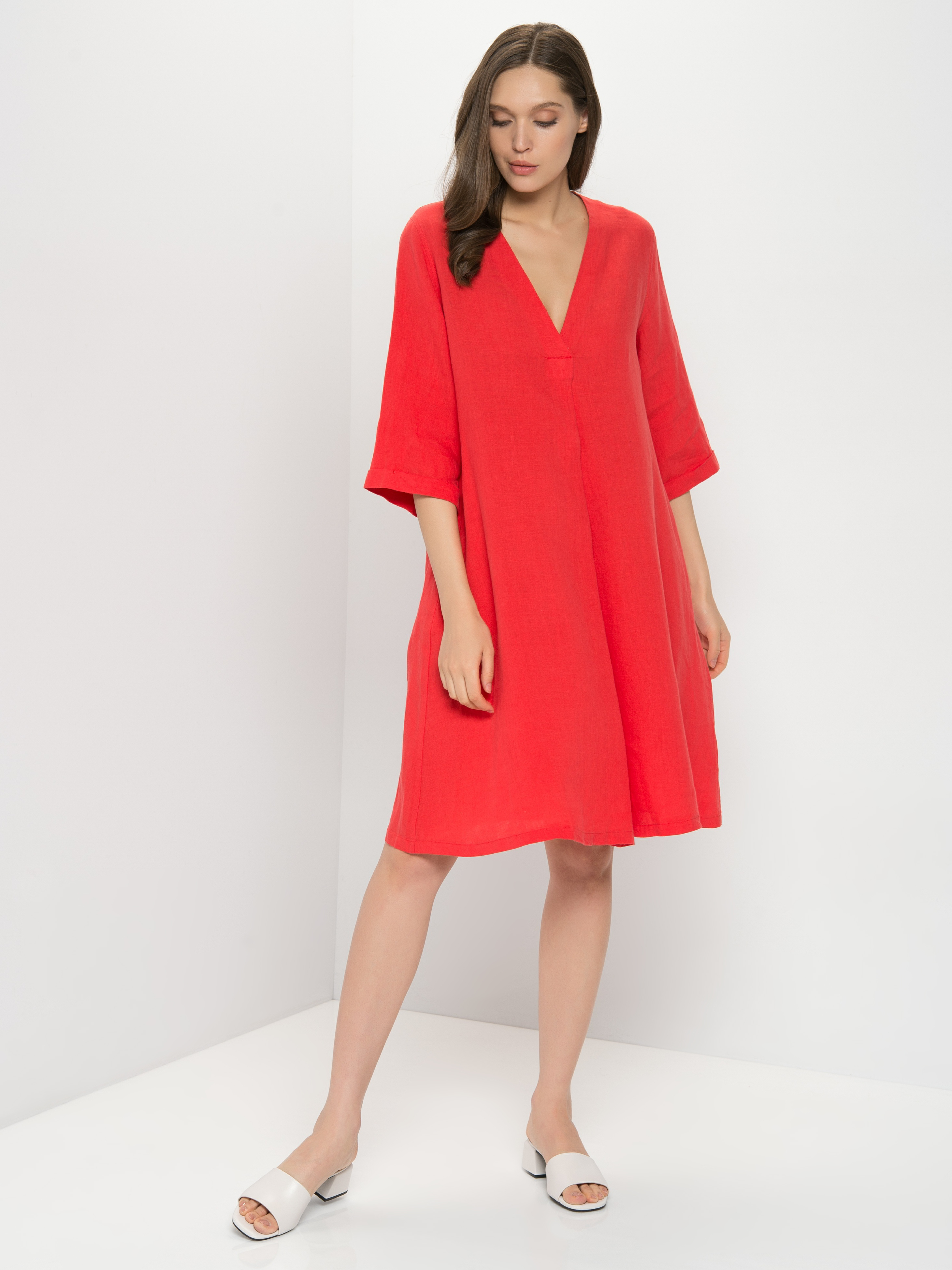 

Платье женское Gerry Weber 685016-66427-60691 красное 44, 685016-66427-60691