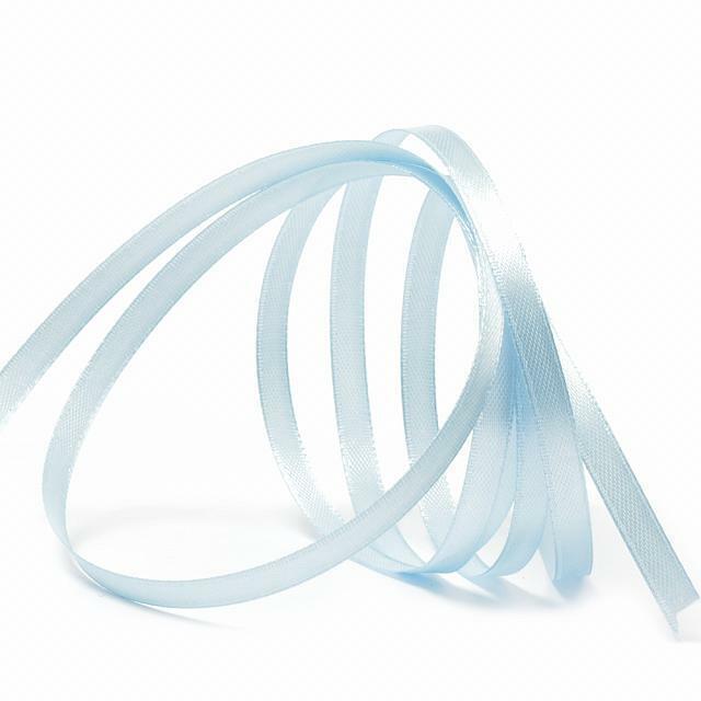 

Лента атласная IDEAL 3мм цв.3105 голубой уп.100 м, лента