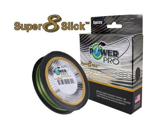 Леска плетеная (шнур) зеленая POWER PRO SUPER8SLICK (PPS8S135AG013 (135 м 0,13мм)