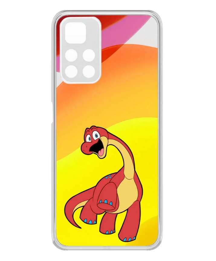

Чехол-накладка Krutoff Clear Case Хаги Ваги - Брон для Xiaomi Redmi Note 11 Pro, Разноцветный