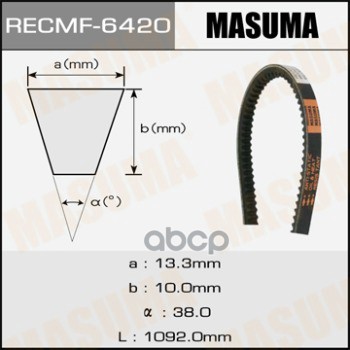 

MASUMA 6420 Ремень клиновый 13х1092 мм