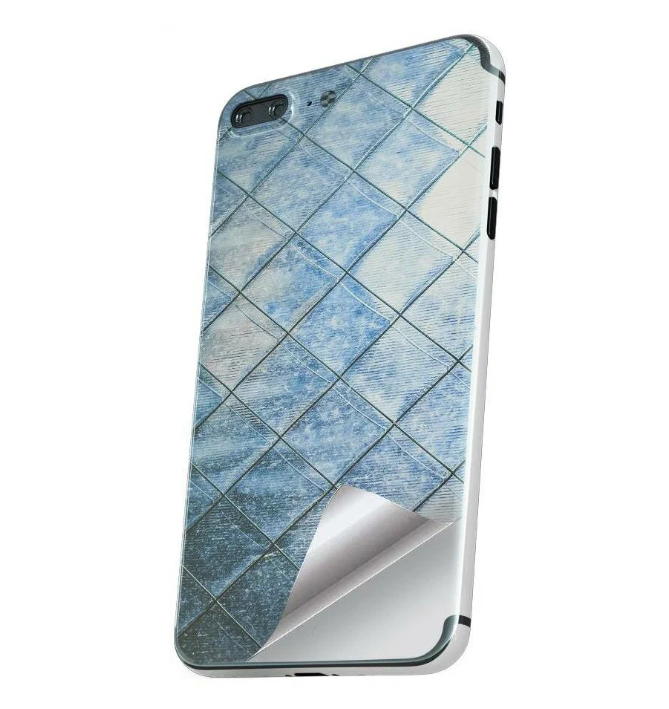 

Пленка защитная гидрогелевая Krutoff для iPhone 4 задняя сторона (Текстура ромб)