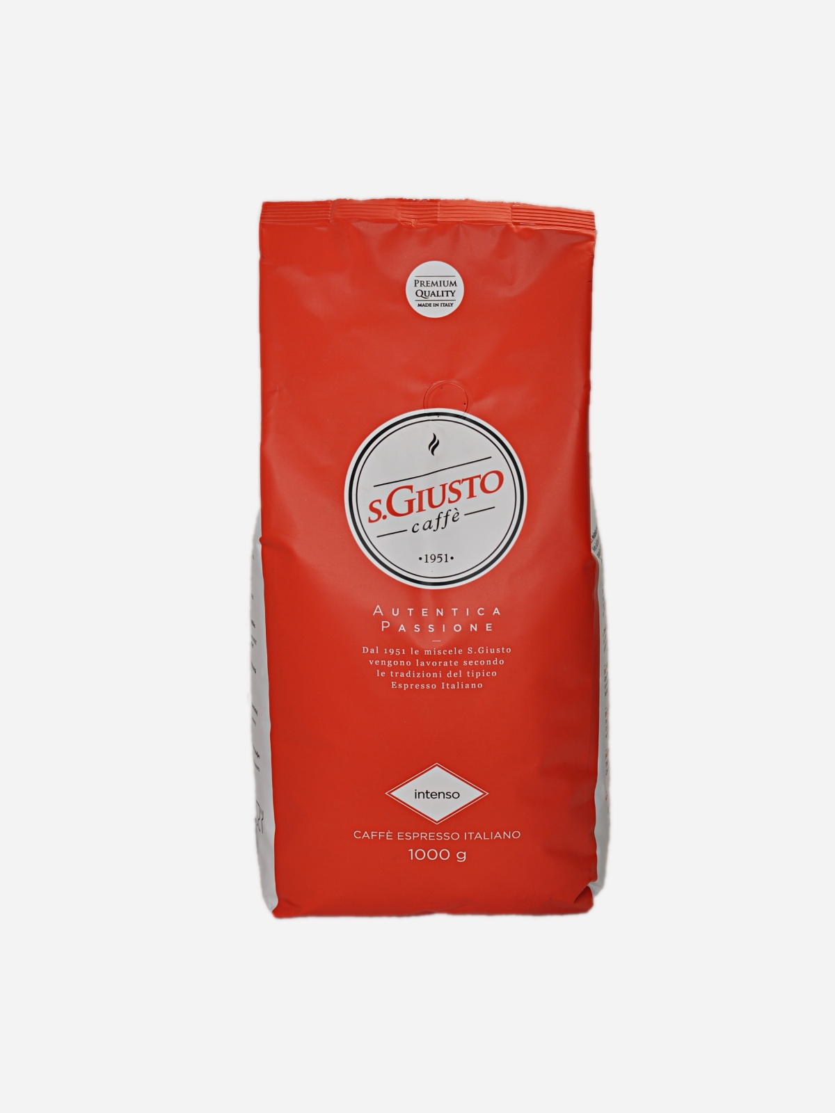 

Кофе в зернах San Giusto Caffe Espresso Intenso Италия арабика 50%, 1 кг