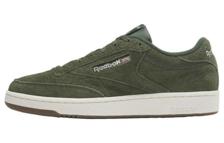 

Кеды унисекс Reebok Club C зеленые 43 EU, Зеленый, Club C