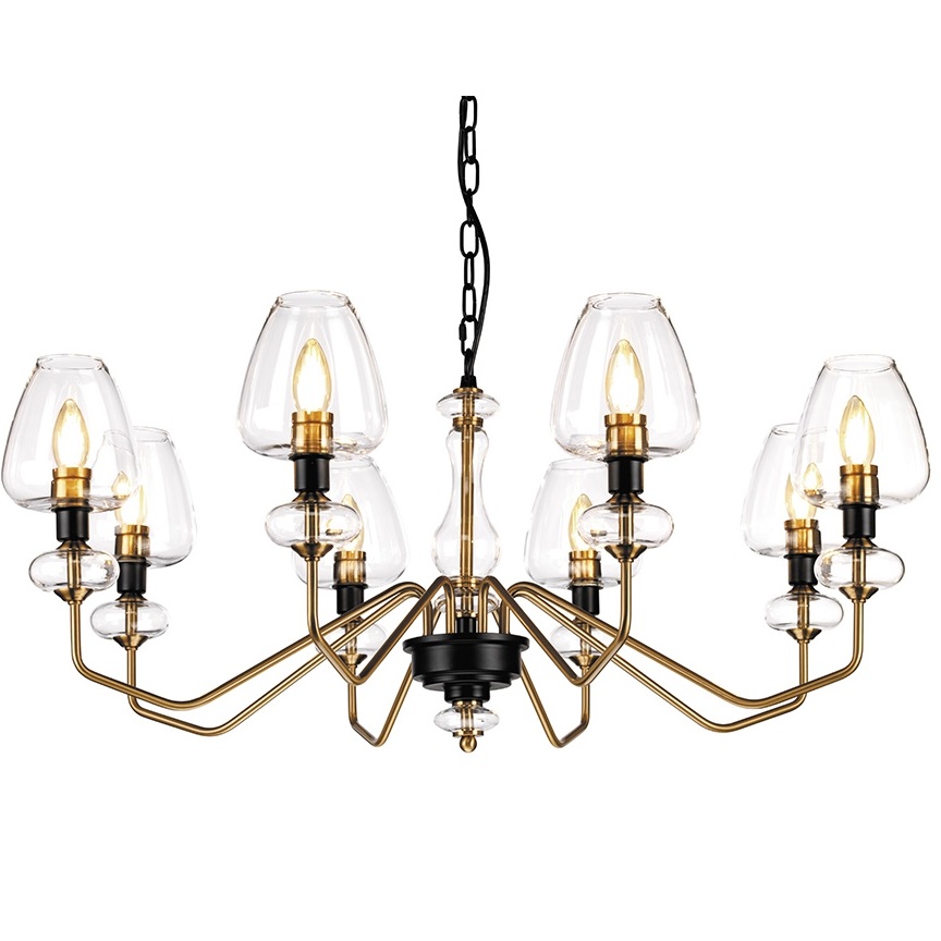 Подвесная люстра Elstead Lighting Armand DL-ARMAND8-AB