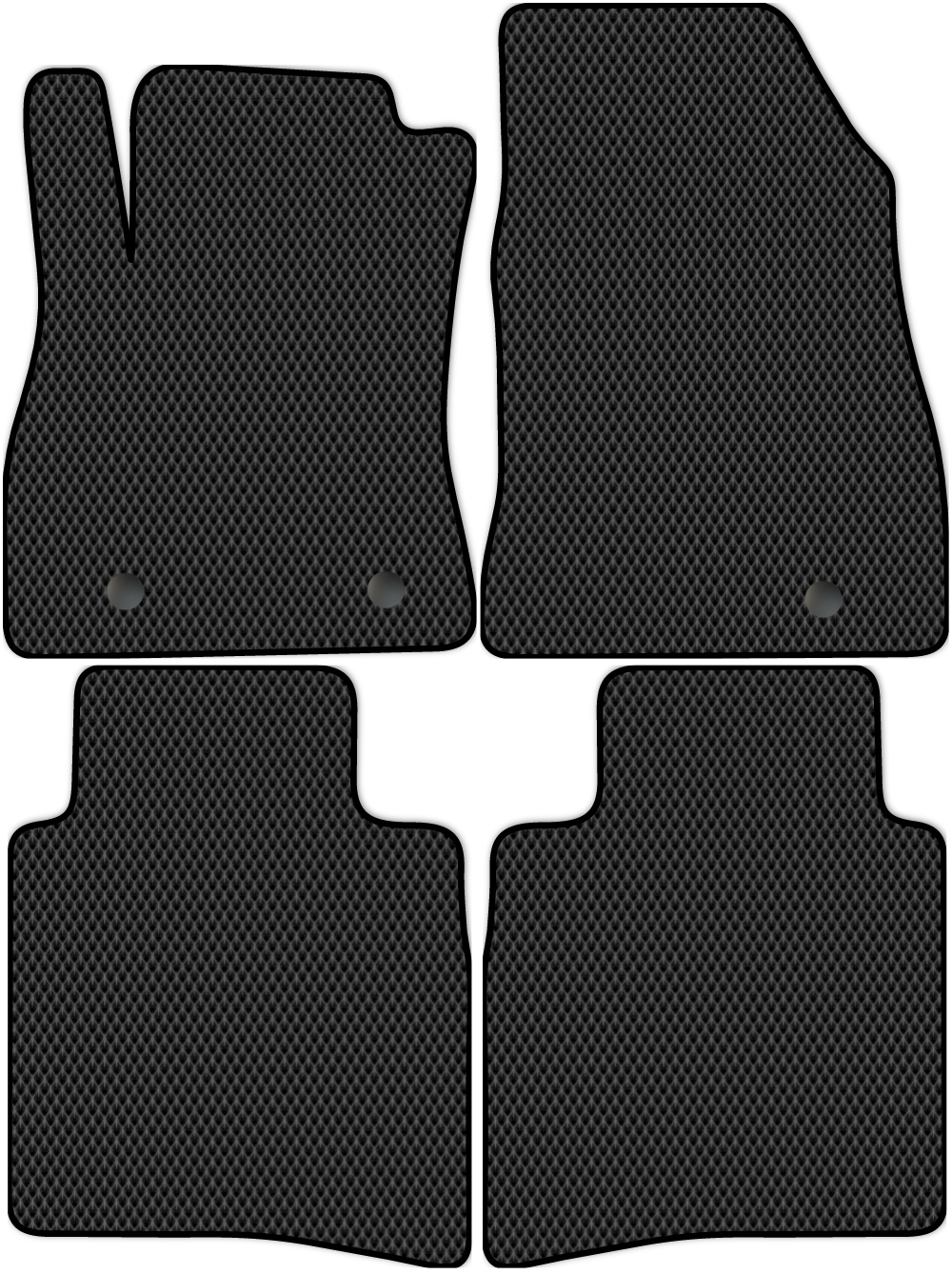 

Коврики ЭВА в салон для Nissan Sentra (B17) 2014 - 2017, 4 шт. черный, 3736-S4YL-H