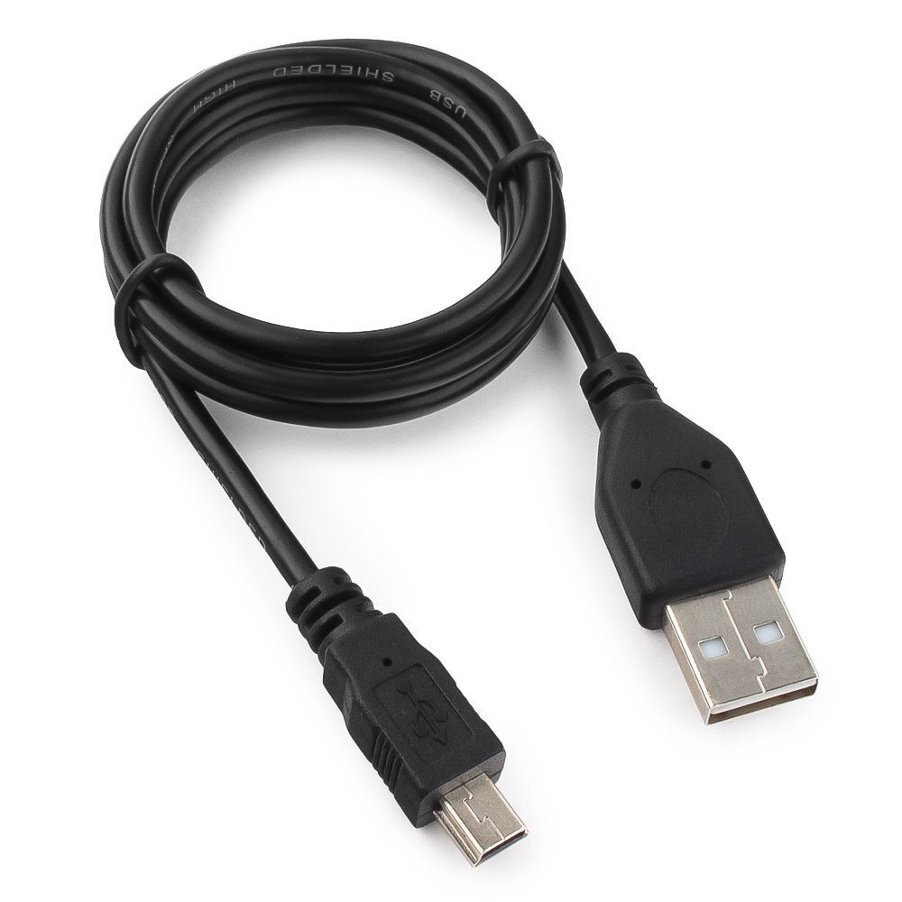 фото Кабель usb 2.0 гарнизон, am/minibm 5p, 1м(gcc-usb2-am5p-1m)