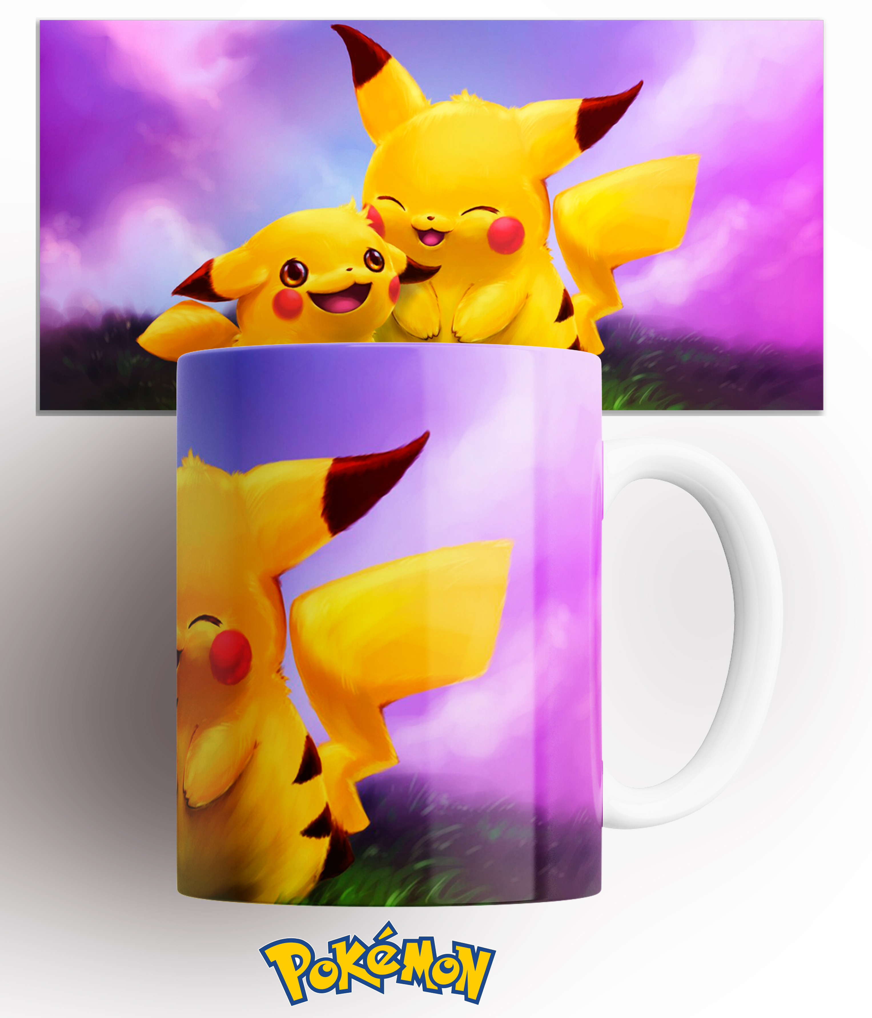 

Кружка с принтом аниме покемон Пикачу 330 мл, Кружка Покемон Пикачу/Pokemon Picachu/аниме/anime/принт. 330 мл